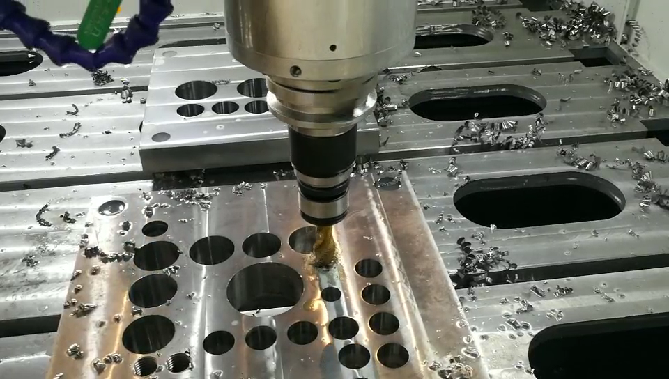 High Speed CNC Plate Drilling And Milling Machine For Metal Plates ...